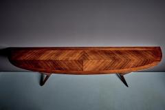 Guglielmo Ulrich Custom made Console Table in Rosweood Veneer by Guglielmo Ulrich - 4570636