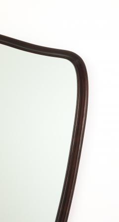 Guglielmo Ulrich Guglielmo Ulrich Att Carved Walnut Wall Mirror Italy circa 1940 - 4430514