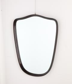 Guglielmo Ulrich Guglielmo Ulrich Att Carved Walnut Wall Mirror Italy circa 1940 - 4430518