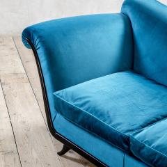 Guglielmo Ulrich Guglielmo Ulrich Blu Velvet Sofa 1950 - 3999816