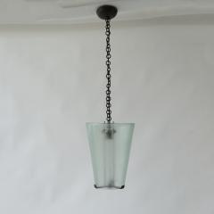 Guglielmo Ulrich Guglielmo Ulrich Brass and Murano Glass Ceiling Lamp Italy 1940s - 3544350
