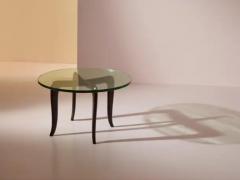 Guglielmo Ulrich Guglielmo Ulrich coffee table made of lacquered wood and glass Italy 1940s - 3499277