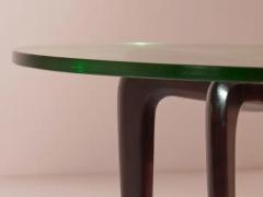 Guglielmo Ulrich Guglielmo Ulrich coffee table made of lacquered wood and glass Italy 1940s - 3499300