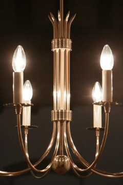 Guglielmo Ulrich Italian Mid Century Chandelier Attributed to Guglielmo Ulrich 1945s - 2601712