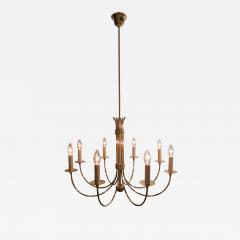 Guglielmo Ulrich Italian Mid Century Chandelier Attributed to Guglielmo Ulrich 1945s - 2613031
