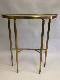 Guglielmo Ulrich Italian Mid Century Modern Neoclassical Brass Console by Guglielmo Ulrich 1948 - 1759384