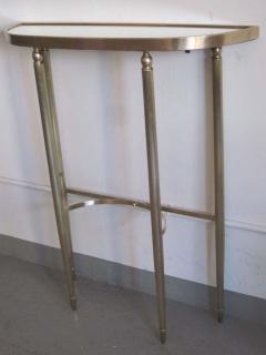 Guglielmo Ulrich Italian Mid Century Modern Neoclassical Brass Console by Guglielmo Ulrich 1948 - 1759390