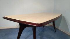 Guglielmo Ulrich Italian Mid Century Parchment Dining Table Attributed to Guglielmo Ulrich 1950s - 2601606