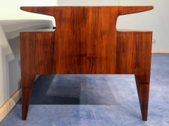 Guglielmo Ulrich Italian Midcentury Walnut Executive Desk Guglielmo Ulrich 1950s - 2600121