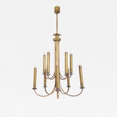 Guglielmo Ulrich Mid Century Brass Chandelier by Ulrich Guglielmo - 4683397