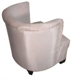 Guglielmo Ulrich Pair Italian Mid Century Modern Lounge Slipper Chairs Guglielmo Ulrich 1930 - 4090335