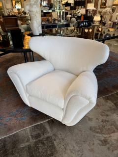 Guglielmo Ulrich Pair of Italian Boucle Armchairs Attributed to Guglielmo Ulrich - 4794121