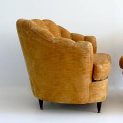 Guglielmo Ulrich Pair of Large Armchairs Attributed to Guglielmo Ulrich 1950 - 1713726