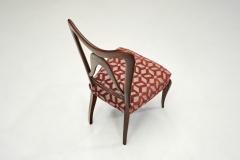 Guglielmo Ulrich Set of Six Dining Chairs by Guglielmo Ulrich Attr Italy 1950s - 4293677