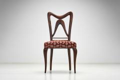 Guglielmo Ulrich Set of Six Dining Chairs by Guglielmo Ulrich Attr Italy 1950s - 4293678