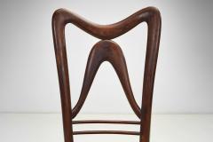 Guglielmo Ulrich Set of Six Dining Chairs by Guglielmo Ulrich Attr Italy 1950s - 4293682