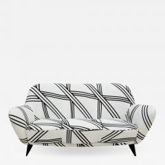 Guglielmo Veronesi Guglielmo Veronesi for ISA Bergamo Mid Century Modern Italian Perla Sofa - 1131539