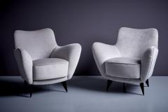 Guglielmo Veronesi Guglielmo Veronesi for ISA Bergamo la perla Sofa Lounge Chairs Silver Gray Grey - 3346724