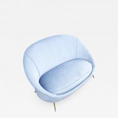 Guglielmo Veronesi Love Seat by Veronesi for ISA Italy 1960s - 1537600