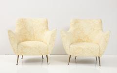 Guglielmo Veronesi Pair of Lounge Chairs by Guglielmo Veronesi Italy c 1950s - 2950659