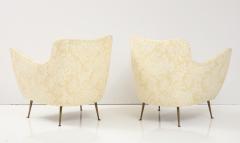 Guglielmo Veronesi Pair of Lounge Chairs by Guglielmo Veronesi Italy c 1950s - 2950663