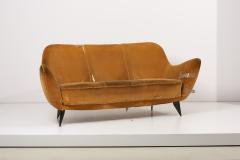 Guglielmo Veronesi Sofa by Guglielmo Veronesi for ISA Bergamo Italy 1950s - 2139511