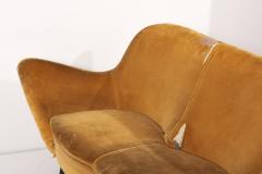 Guglielmo Veronesi Sofa by Guglielmo Veronesi for ISA Bergamo Italy 1950s - 2139517