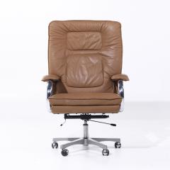 Guido Faleschini Guido Faleschini for Mariani MCM Big Italian Leather Executive Desk Chair - 4050297