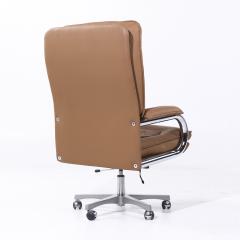 Guido Faleschini Guido Faleschini for Mariani MCM Big Italian Leather Executive Desk Chair - 4050301