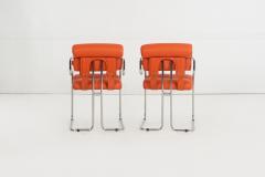 Guido Faleschini Guido Faleschini for i4 Mariani Tucroma Dining Chairs Set of Six Italy 1971 - 4288915