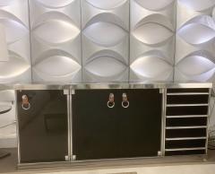 Guido Faleschini Mid Century Modern Three Part Sideboard by Guido Faleschini for Herm s - 2862182