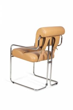 Guido Faleschini Set of 12 Mariani Italian Upholstered Tucroma Dining Chairs - 2789708