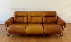 Guido Faleschini Tucroma Leather Sofa by G Faleschini - 448200