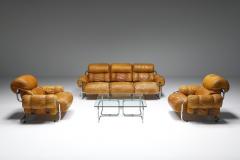 Guido Faleschini Tucroma Lounge Chairs set By Guido Faleschini for Pace Collection 1970s - 2183730