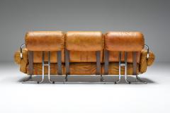 Guido Faleschini Tucroma Three Seater Sofa Set By Guido Faleschini for Pace Collection 1970s - 2183743