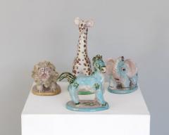 Guido Gambone GUIDO GAMBONE CERAMIC ANIMAL SCUPTURES ITALY C 1950 - 3523396