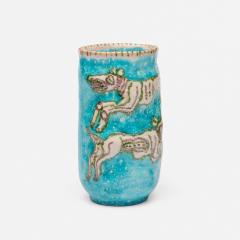 Guido Gambone Guido Gambone Figural Vase with Animals Italy 1955 - 4816998