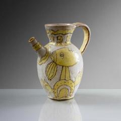 Guido Gambone Italian Glazed Stoneware Pitcher by Guido Gambone - 885008