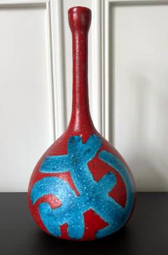 Guido Gambone Large Impressive Italian Stoneware Vase by Guido Gambone - 2994175