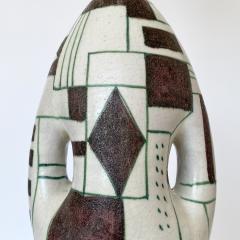 Guido Gambone Pair of Guido Gambone Ceramic Table Lamps Signed - 1295576