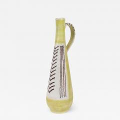 Guido Gambone Signed Guido Gambone Mid Century Modern Hand Crafted Ceramic Pitcher - 1563227