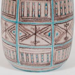 Guido Gambone Signed Guido Gambone Mid Century Modern Hand Painted Ceramic Vase - 1560357