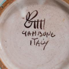 Guido Gambone Signed Guido Gambone Mid Century Modern Hand Painted Ceramic Vase - 1560362