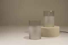 Guido Maria Rosati Set Fatua Table Lamps by Guido Rosati for Fontana Arte Italy 1970s - 4300183