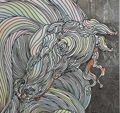 Guillaume Azoulay Guillaume Azoulay Lever de Soleil Limited Edition Etching Hand signed Numbered - 3893010