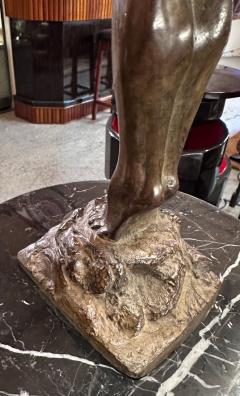 Guillaume Dumont French Art Deco Bathing Nude Female Statue by Guillaume Dumont 1923 - 3827637