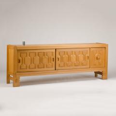 Guillerme et Chambron A French Guillerme et Chambron oak sideboard circa 1960  - 1661006