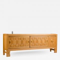 Guillerme et Chambron A French Guillerme et Chambron oak sideboard circa 1960  - 1662187