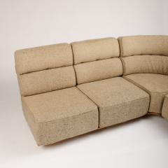 Guillerme et Chambron A four part sofa in solid oak by French designers Guillerme et Chambron - 1685338