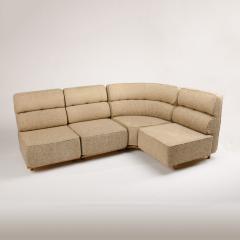 Guillerme et Chambron A four part sofa in solid oak by French designers Guillerme et Chambron - 1685339